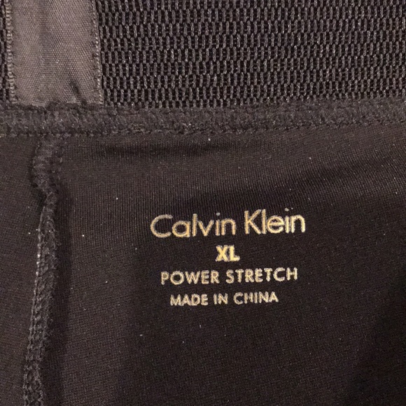 Calvin Klein size XL black ponte leggings. - Picture 7 of 7